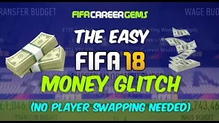 FIFA 18 EASY MONEY GLITCH (No Player Swap Required)