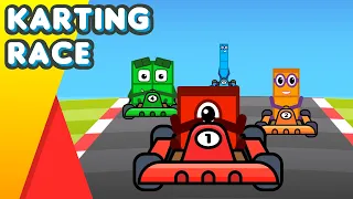 Numberblocks Karting Race