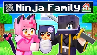 FOUND by a NINJA FAMILY In Minecraft!