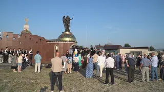 Освящение часовни в городе Ессентуки