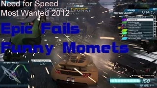 Need for Speed Most Wanted 2012 - "Pro Driving" Epic Fails and Funny Moments