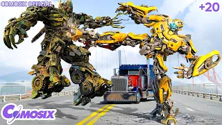TRANSFORMERS: Rise of the Super Robots | Bumblebee vs Megatron War - 4k Ultra HD