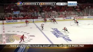 Stanley Cup Finals. Flyers vs Blackhawks (Game 2, 31 may 2010)