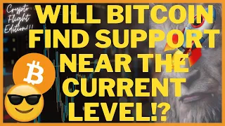 WILL BITCOIN FIND SUPPORT NEAR THE CURRENT LEVEL!? | PRICE PREDICTION | TECHNICAL ANALYSIS$ BTCUSD