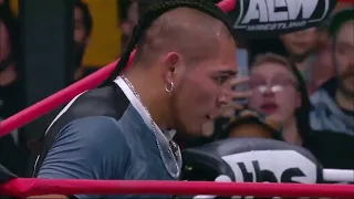 El Hijo del Vikingo highlights from AEW Dynamite against Kenny Omega