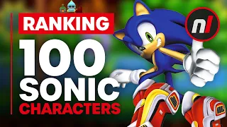 Ranking Too Many Sonic the Hedgehog Characters