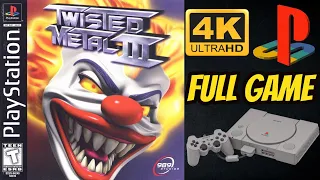 Twisted Metal 3 | PS1 | 4K60ᶠᵖˢ UHD🔴| Longplay Walkthrough Playthrough Full Movie Game