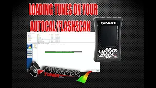 Loading Tunes On EFI Live Autocal / Flashscan