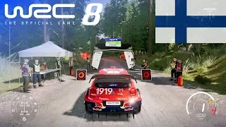 WRC 8 - Rally Finland in Ogier's Citroën C3 WRC + Full Replay