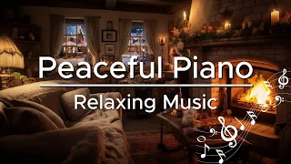 ❄️🎵 Peaceful Piano -  Beautiful Relaxing Music 🍀