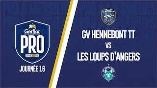 Gerflor PRO A messieurs - J16 : GV Hennebont TT - Les Loups d'Angers