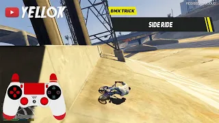 How To Do a SIDE RIDE With a BMX! (GTA 5 BMX Stunt Tutorial)