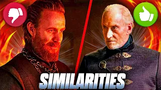 Similarities between Otto Hightower and Tywin Lannister