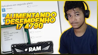 COMO AUMENTAR O DESEMPENHO DO I7 4790 sem FAZER OVERCLOCK?