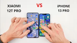 Xiaomi 12T Pro vs iPhone 13 Pro | SPEED TEST