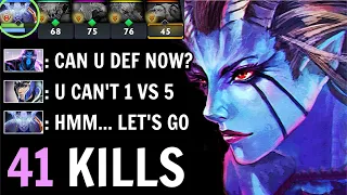 MOST EPIC 1vs5 Team Feed 41 Kills Parasma Queen Perfect Juke BH Best QoP Player WTF Comeback Dota 2