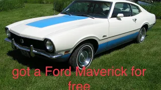 Rescuing a classic: Resorting a 1970 Ford Maverick that i Acquired for free