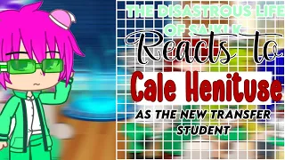 Saiki k. reacts to Cale Henituse as the new transfer student [] TDLOSK x TCF [] No part 2