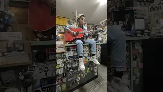 Morgan Wade "Psychopath" London England Record Store Acoustic session.