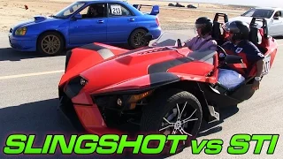 Polaris Slingshot vs Subaru WRX STi