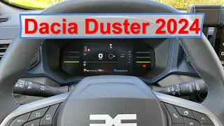 The interior of the new dacia duster 2024