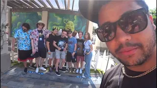 Streamers at Universal Studios Highlights [AustinShow, Mizkif and Nmplol]