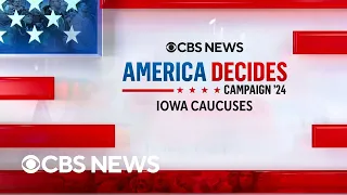 Trump wins Iowa caucuses and DeSantis takes second place, CBS News projects | full coverage