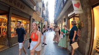 Palma de Mallorca, Spain. A walk around the City Centre, the Port and the Cathedral