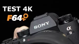 Test filmare 4k cu Sony A9 si test pentru ISO
