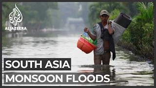 Floods leave millions displaced in India, China, Indonesia