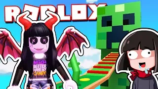 ПАРКУР В МАЙНКРАФТЕ РОБЛОКС - Roblox Obby челлендж