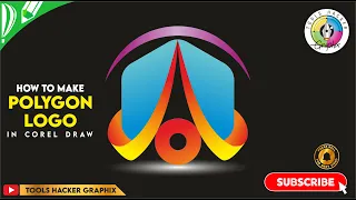 How to Make Polygon Logo in Corel Draw  | by Tools Hacker Graphix