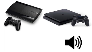 PS3 Super Slim vs PS4 Slim noise test