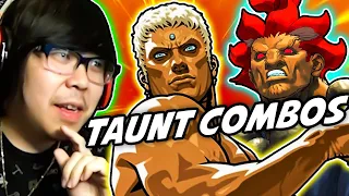 USING TAUNTS TO MAKE SICK COMBOS IN THIRD STRIKE