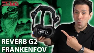 REVERB G2 FRANKENFOV MOD - Drastically Improve FOV Of Your Reverb G2 - NO 3D PRINTS NEEDED!