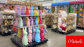 MICHAELS SHOP WITH ME EASTER DECORATIONS SPRING DECOR HOME DECOR SHOPPING STORE WALK THROUGH