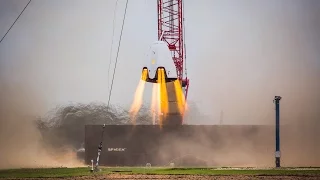 Dragon 2 Propulsive Hover Test