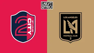 HIGHLIGHTS: St Louis CITY2 vs Los Angeles Football Club 2 (July 29, 2023)