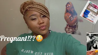 How I Found Out I Was Pregnant🤰🏽 |GRWM| Natural Makeup|Weight Gain Insecurities??|Chit Chat💕