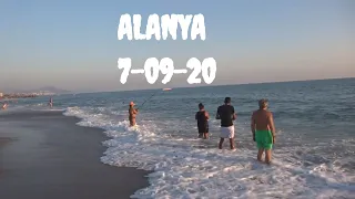 ALANYA Погода и море сегодня Аланья Турция