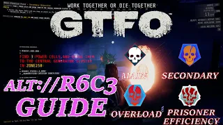 The Clock Is Ticking & There's A Lot Left To Do! - GTFO ALT://R6C3 Guide