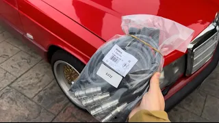 Mercedes 190E W201 Ignition Lead Install (M103)