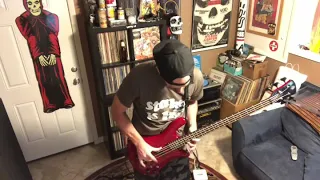 Metallica Cliff Em All Live Day on the Green Cliff Burton Bass Solo Cover #metallica #cliffburton