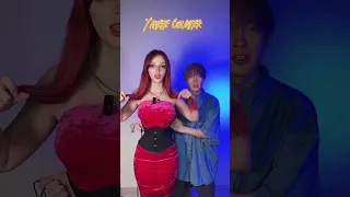 Yamete kudasai with corset. Who won?? 🤯🤔 @Mamiko  #beatbox #challenge #fyp