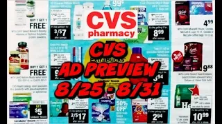 CVS AD PREVIEW 8/25 - 8/31 | 🔥P&G PROMOTION, TIDE, PAMPERS, CREST