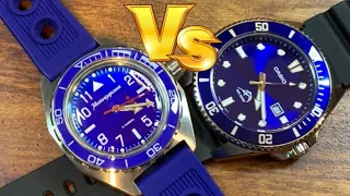 New Vostok Komandirskie vs Casio Duro