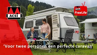 Eriba Touring 430: compacte, comfortabele caravan | ACSI FreeLife Testtour 2021 | Bern