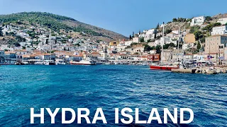 HYDRA TRAVEL VLOG: The perfect Greek island for a day trip or weekend getaway from Athens.