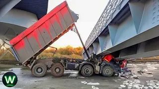 Tragic! Ultimate Near Miss Video Of Biggest Trucks Crashes You Wouldn't Believe if Not Filmed !