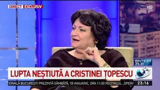 Medicul Monica Pop, adevărul despre cauza morții Cristinei Țopescu